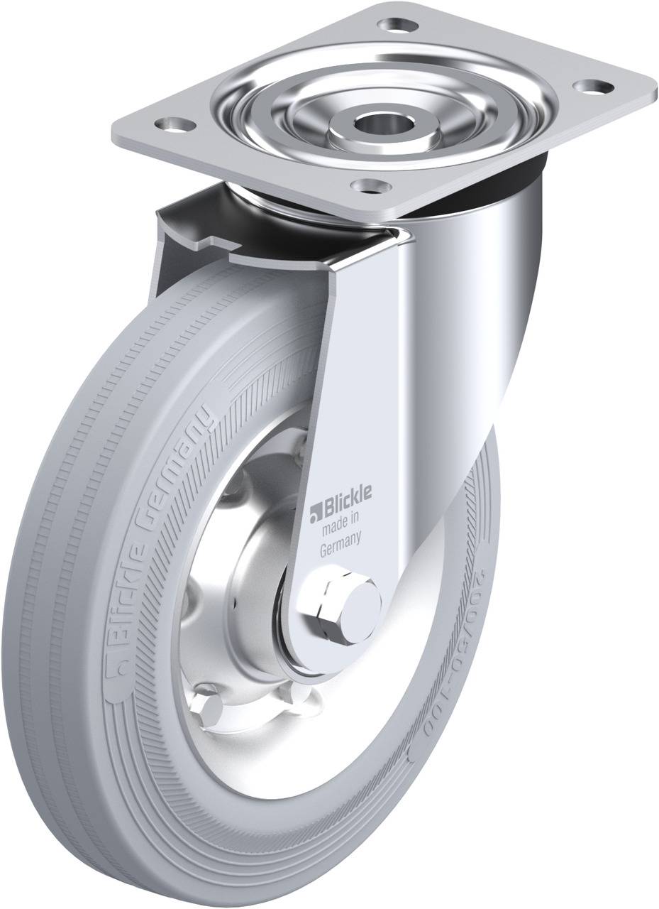 Blickle 72066 L-V 200K-SG Kółko skrętne Średnica koła: 200 mm Maksymalne obciążenie: 205 kg 1 szt. - obrazek 1