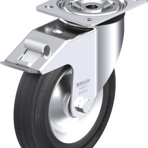 Blickle 37408 L-V 202R-FI Kółko skrętne z hamulcem Średnica koła: 200 mm Maksymalne obciążenie: 205 kg 1 szt. Blickle 37408 L-V 202R-FI Kółko skrętne z hamulcem Średnica koła: 200 mm Maksymalne obciążenie: 205 kg 1 szt.