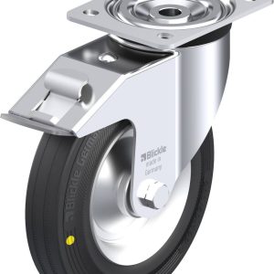 Blickle 39313 L-V 202R-FI-EL Kółko skrętne z hamulcem Średnica koła: 200 mm Maksymalne obciążenie: 205 kg 1 szt. Blickle 39313 L-V 202R-FI-EL Kółko skrętne z hamulcem Średnica koła: 200 mm Maksymalne obciążenie: 205 kg 1 szt.