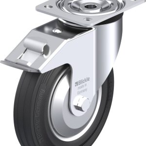 Blickle 37143 L-V 202R-FI-FA Kółko skrętne z hamulcem Średnica koła: 200 mm Maksymalne obciążenie: 205 kg 1 szt. Blickle 37143 L-V 202R-FI-FA Kółko skrętne z hamulcem Średnica koła: 200 mm Maksymalne obciążenie: 205 kg 1 szt.