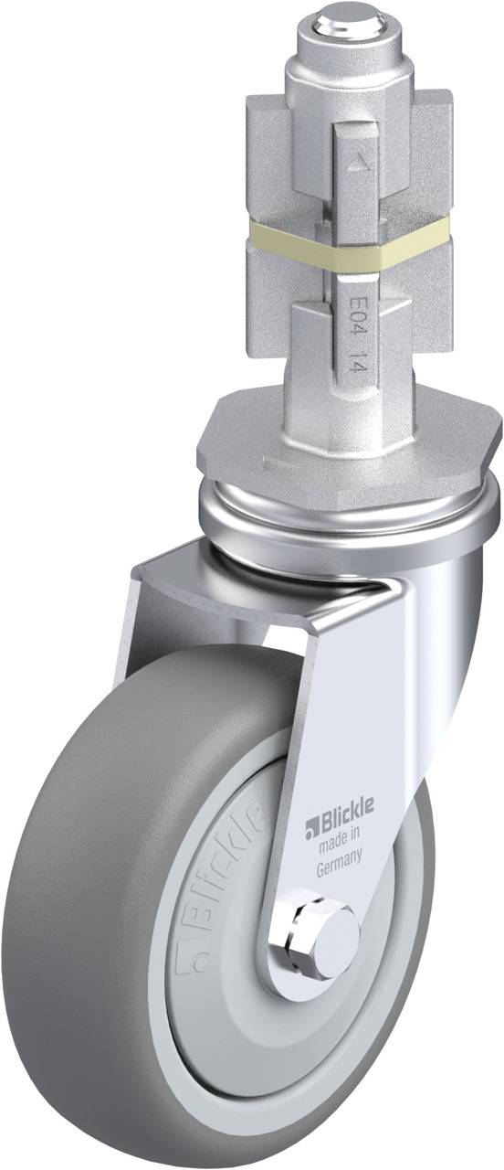 Blickle 552273 LRA-TPA 75KF-E04 Kółko skrętne Średnica koła: 75 mm Maksymalne obciążenie: 75 kg 1 szt. - obrazek 1