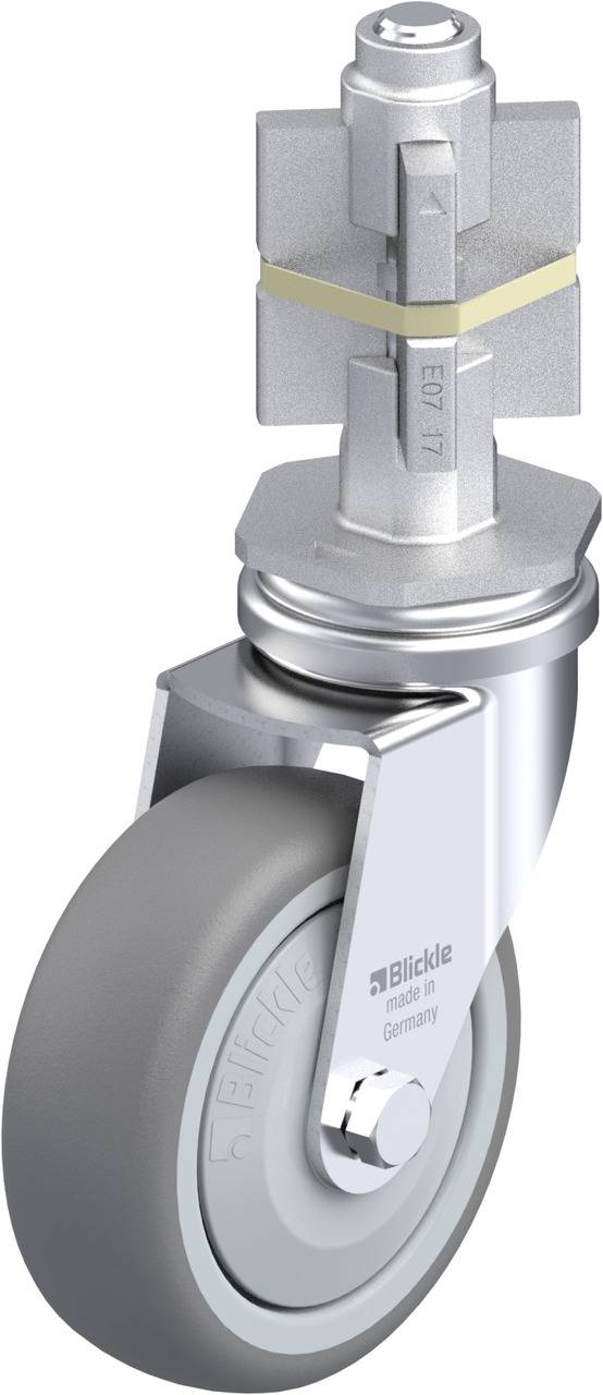 Blickle 665158 LRA-TPA 75KF-E07 Kółko skrętne Średnica koła: 75 mm Maksymalne obciążenie: 75 kg 1 szt. - obrazek 1