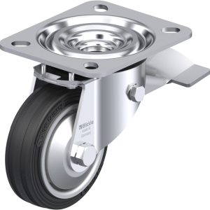 Blickle 54395 L-V 80R-ST-FA Kółko skrętne z hamulcem Średnica koła: 80 mm Maksymalne obciążenie: 50 kg 1 szt.