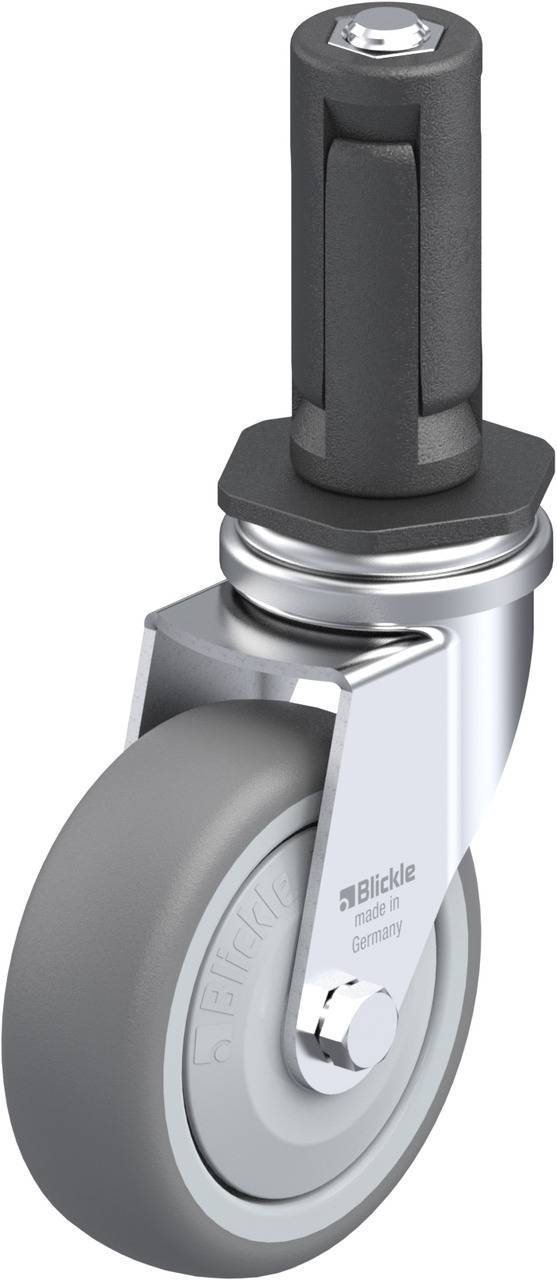 Blickle 847820 LRA-TPA 75KF-ER03 Kółko skrętne Średnica koła: 75 mm Maksymalne obciążenie: 75 kg 1 szt. - obrazek 1