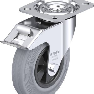 Blickle 869 L-VPP 125G-FI-SG Kółko skrętne z hamulcem Średnica koła: 125 mm Maksymalne obciążenie: 100 kg 1 szt. Blickle 869 L-VPP 125G-FI-SG Kółko skrętne z hamulcem Średnica koła: 125 mm Maksymalne obciążenie: 100 kg 1 szt.