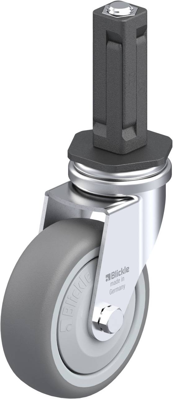 Blickle 847823 LRA-TPA 75KF-EV02 Kółko skrętne Średnica koła: 75 mm Maksymalne obciążenie: 75 kg 1 szt. - obrazek 1