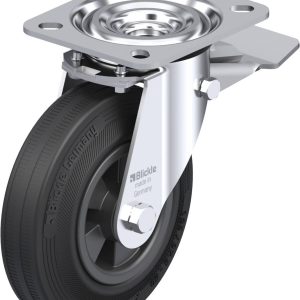 Blickle 28993 L-VPP 125R-ST Kółko skrętne z hamulcem Średnica koła: 125 mm Maksymalne obciążenie: 100 kg 1 szt.