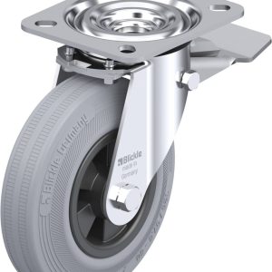 Blickle 63909 L-VPP 125R-ST-SG Kółko skrętne z hamulcem Średnica koła: 125 mm Maksymalne obciążenie: 100 kg 1 szt. Blickle 63909 L-VPP 125R-ST-SG Kółko skrętne z hamulcem Średnica koła: 125 mm Maksymalne obciążenie: 100 kg 1 szt.