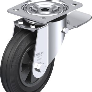 Blickle 30544 L-VPP 160G-ST Kółko skrętne z hamulcem Średnica koła: 160 mm Maksymalne obciążenie: 135 kg 1 szt.