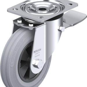 Blickle 54270 L-VPP 160G-ST-SG Kółko skrętne z hamulcem Średnica koła: 160 mm Maksymalne obciążenie: 135 kg 1 szt.