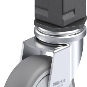 Blickle 847826 LRA-TPA 75KF-EV07 Kółko skrętne Średnica koła: 75 mm Maksymalne obciążenie: 75 kg 1 szt.
