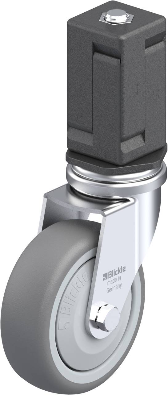 Blickle 847826 LRA-TPA 75KF-EV07 Kółko skrętne Średnica koła: 75 mm Maksymalne obciążenie: 75 kg 1 szt. - obrazek 1