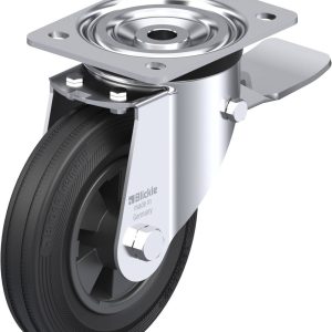 Blickle 34959 L-VPP 160R-ST Kółko skrętne z hamulcem Średnica koła: 160 mm Maksymalne obciążenie: 135 kg 1 szt.