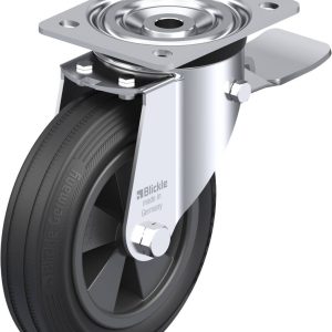 Blickle 32557 L-VPP 180G-ST Kółko skrętne z hamulcem Średnica koła: 180 mm Maksymalne obciążenie: 170 kg 1 szt.