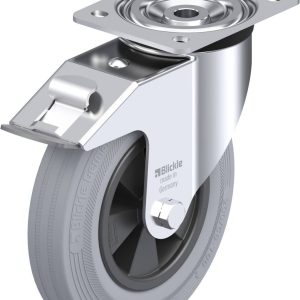 Blickle 293019 L-VPP 200G-FI-SG Kółko skrętne z hamulcem Średnica koła: 200 mm Maksymalne obciążenie: 205 kg 1 szt.