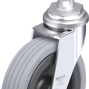 Blickle 297291 LRA-VPA 100G-E01 Kółko skrętne Średnica koła: 100 mm Maksymalne obciążenie: 70 kg 1 szt.