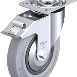 Blickle 323709 L-VPP 200G-FI-SG-FA Kółko skrętne z hamulcem Średnica koła: 200 mm Maksymalne obciążenie: 205 kg 1 szt.