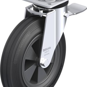 Blickle 50336 L-VPP 250G-3-ST Kółko skrętne z hamulcem Średnica koła: 250 mm Maksymalne obciążenie: 295 kg 1 szt.