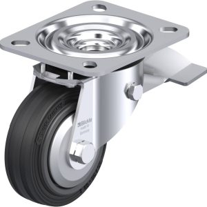 Blickle 331009 L-VPP 80R-ST-FA Kółko skrętne z hamulcem Średnica koła: 80 mm Maksymalne obciążenie: 50 kg 1 szt.