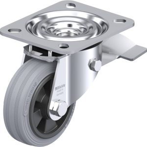 Blickle 393769 L-VPP 80R-ST-SG Kółko skrętne z hamulcem Średnica koła: 80 mm Maksymalne obciążenie: 50 kg 1 szt. Blickle 393769 L-VPP 80R-ST-SG Kółko skrętne z hamulcem Średnica koła: 80 mm Maksymalne obciążenie: 50 kg 1 szt.
