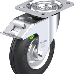 Blickle 608638 L-VW 125R-FI Kółko skrętne z hamulcem Średnica koła: 125 mm Maksymalne obciążenie: 50 kg 1 szt. Blickle 608638 L-VW 125R-FI Kółko skrętne z hamulcem Średnica koła: 125 mm Maksymalne obciążenie: 50 kg 1 szt.