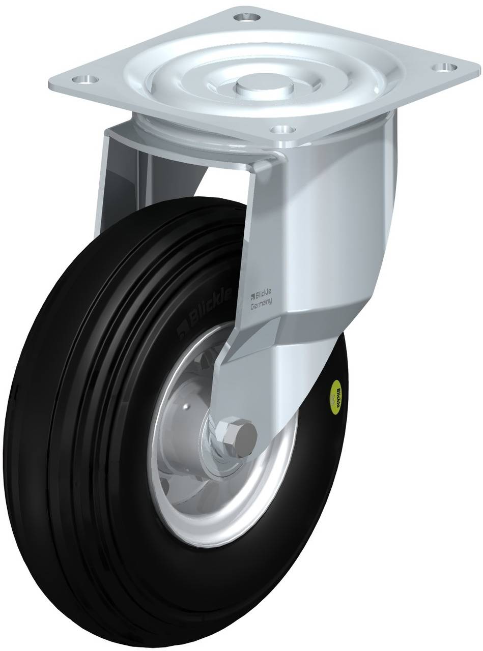 Blickle 640672 L-VW 260K Kółko skrętne Średnica koła: 260 mm Maksymalne obciążenie: 200 kg 1 szt. - obrazek 1