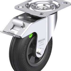 Blickle 755153 L-VWPP 125R-FI Kółko skrętne z hamulcem Średnica koła: 125 mm Maksymalne obciążenie: 50 kg 1 szt. Blickle 755153 L-VWPP 125R-FI Kółko skrętne z hamulcem Średnica koła: 125 mm Maksymalne obciążenie: 50 kg 1 szt.