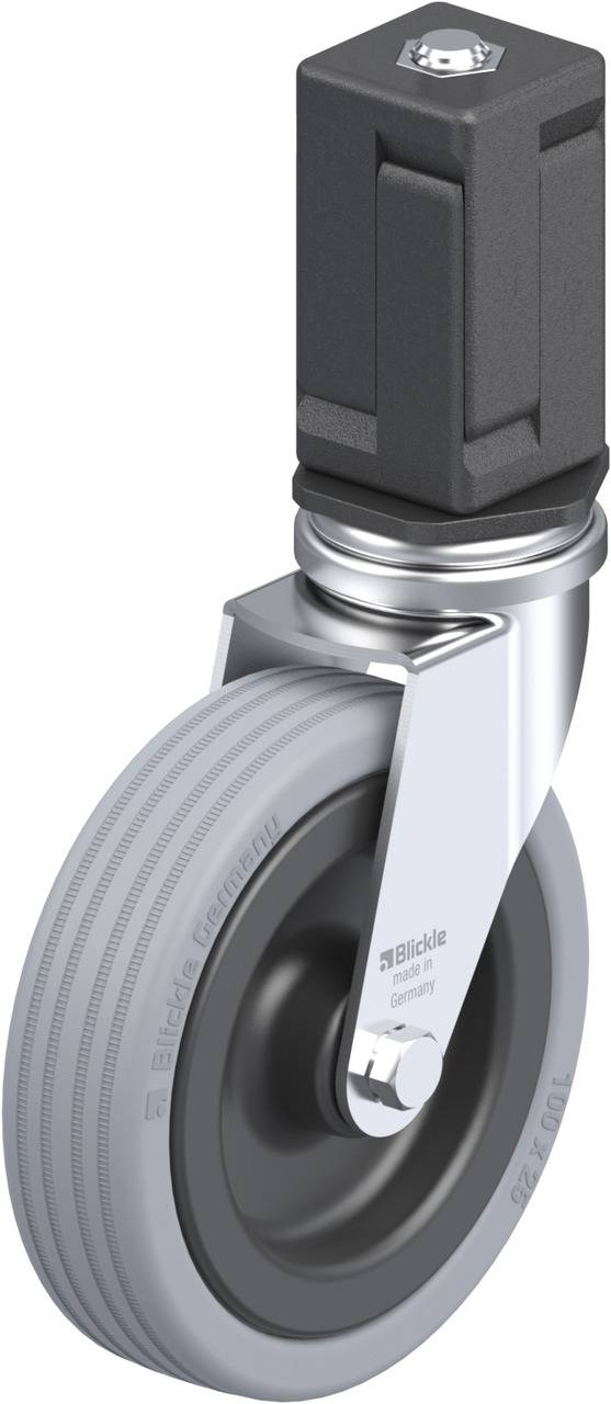 Blickle 856322 LRA-VPA 100G-EV07 Kółko skrętne Średnica koła: 100 mm Maksymalne obciążenie: 70 kg 1 szt. - obrazek 1