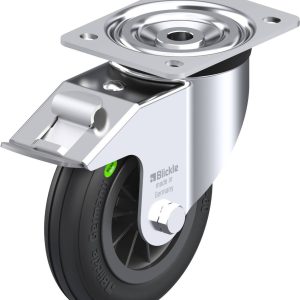 Blickle 642553 L-VWPP 160G-FI Kółko skrętne z hamulcem Średnica koła: 160 mm Maksymalne obciążenie: 70 kg 1 szt. Blickle 642553 L-VWPP 160G-FI Kółko skrętne z hamulcem Średnica koła: 160 mm Maksymalne obciążenie: 70 kg 1 szt.