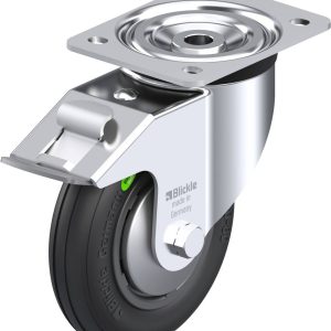 Blickle 626440 L-VWPP 160G-FI-FA Kółko skrętne z hamulcem Średnica koła: 160 mm Maksymalne obciążenie: 70 kg 1 szt. Blickle 626440 L-VWPP 160G-FI-FA Kółko skrętne z hamulcem Średnica koła: 160 mm Maksymalne obciążenie: 70 kg 1 szt.