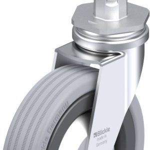 Blickle 294918 LRA-VPA 100G-FA-E03 Kółko skrętne Średnica koła: 100 mm Maksymalne obciążenie: 70 kg 1 szt.