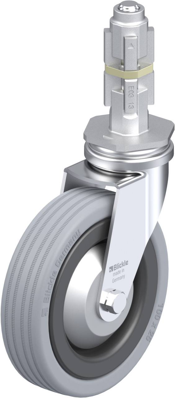 Blickle 294918 LRA-VPA 100G-FA-E03 Kółko skrętne Średnica koła: 100 mm Maksymalne obciążenie: 70 kg 1 szt. - obrazek 1