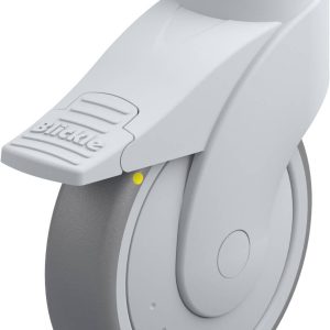 Blickle 747061 LWGE-TPA 126KF-11-FI-ELS Kółko skrętne z hamulcem Średnica koła: 125 mm Maksymalne obciążenie: 80 kg 1 sz