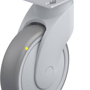 Blickle 746961 LWGE-TPA 126KF-ELS-P25 Kółko skrętne Średnica koła: 125 mm Maksymalne obciążenie: 80 kg 1 szt.