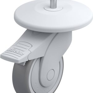 Blickle 849495 LWG-TPA 101KF-11-FI-AMG125 Kółko skrętne z hamulcem Średnica koła: 100 mm Maksymalne obciążenie: 100 kg 1