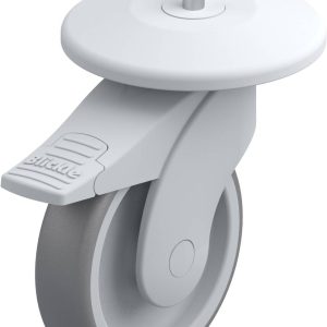 Blickle 849527 LWG-TPA 126G-11-FI-AMG125 Kółko skrętne z hamulcem Średnica koła: 125 mm Maksymalne obciążenie: 110 kg 1