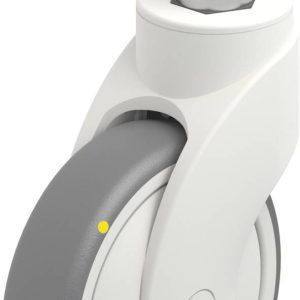 Blickle 849197 LWKE-TPA 126KF-CS11-ELS Kółko skrętne z hamulcem Średnica koła: 125 mm Maksymalne obciążenie: 80 kg 1 szt