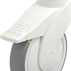 Blickle 743444 LWKE-TPA 126KF-FI-ELS-GS12 Kółko skrętne z hamulcem Średnica koła: 125 mm Maksymalne obciążenie: 80 kg 1