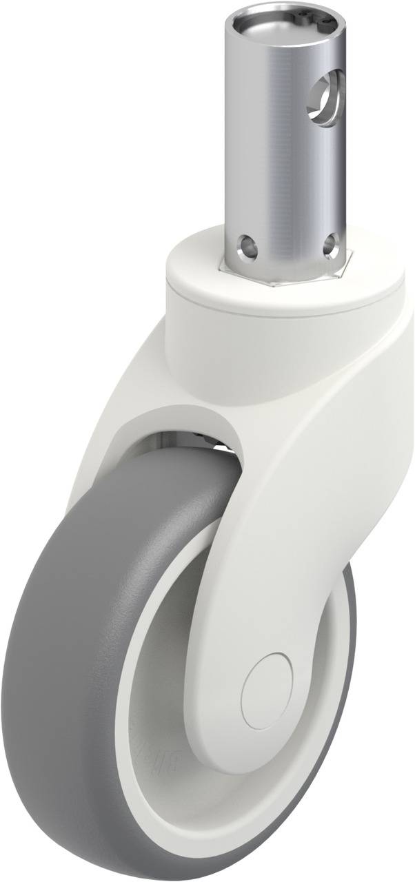Blickle 849089 LWK-TPA 101G-CS11 Kółko skrętne z hamulcem Średnica koła: 100 mm Maksymalne obciążenie: 100 kg 1 szt. - obrazek 1