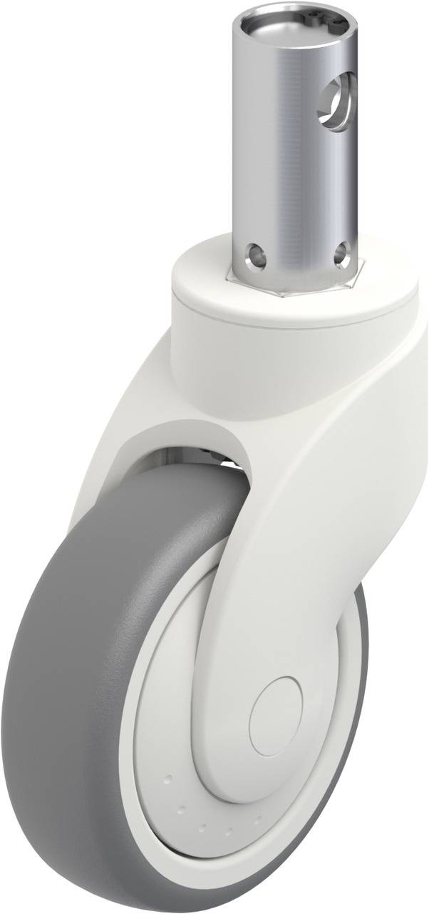 Blickle 849106 LWK-TPA 101KF-CS11 Kółko skrętne z hamulcem Średnica koła: 100 mm Maksymalne obciążenie: 100 kg 1 szt. - obrazek 1