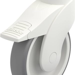 Blickle 739810 LWK-TPA 126G-FI Kółko skrętne z hamulcem Średnica koła: 125 mm Maksymalne obciążenie: 110 kg 1 szt.
