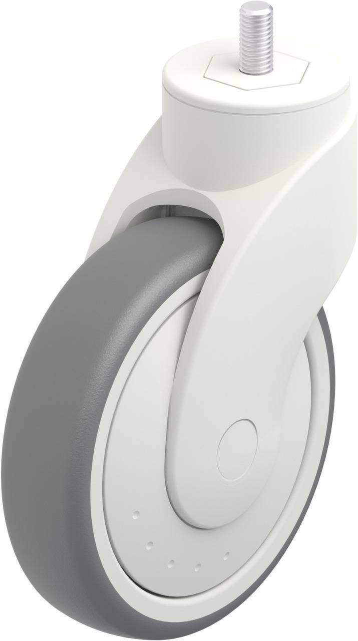 Blickle 741661 LWK-TPA 126KF-GS10 Kółko skrętne Średnica koła: 125 mm Maksymalne obciążenie: 110 kg 1 szt. - obrazek 1