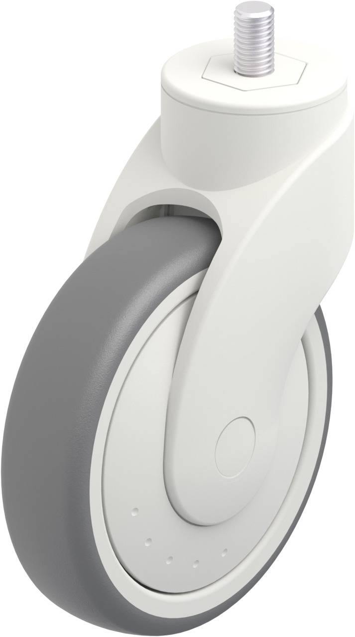 Blickle 740709 LWK-TPA 126KF-GS12 Kółko skrętne Średnica koła: 125 mm Maksymalne obciążenie: 110 kg 1 szt. - obrazek 1