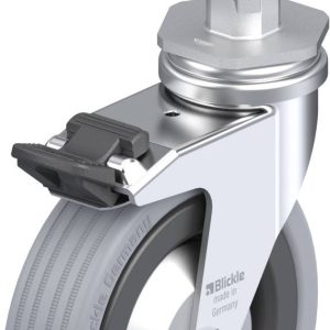 Blickle 409524 LRA-VPA 100G-FI-FA-E05 Kółko skrętne z hamulcem Średnica koła: 100 mm Maksymalne obciążenie: 70 kg 1 szt.