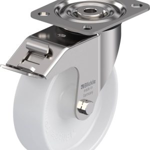Blickle 755169 LX-PO 125G-FI Kółko skrętne z hamulcem Średnica koła: 125 mm Maksymalne obciążenie: 250 kg 1 szt. Blickle 755169 LX-PO 125G-FI Kółko skrętne z hamulcem Średnica koła: 125 mm Maksymalne obciążenie: 250 kg 1 szt.