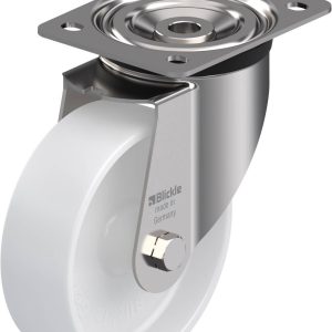 Blickle 7500 LX-PO 150G Kółko skrętne Średnica koła: 150 mm Maksymalne obciążenie: 400 kg 1 szt. Blickle 7500 LX-PO 150G Kółko skrętne Średnica koła: 150 mm Maksymalne obciążenie: 400 kg 1 szt.