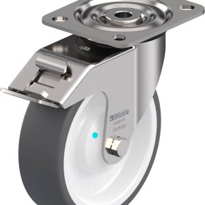 Blickle 761556 LX-POTH 125KAD-FI Kółko skrętne z hamulcem Średnica koła: 125 mm Maksymalne obciążenie: 250 kg 1 szt.