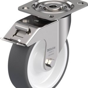 Blickle 740842 LX-POTH 125XR-FI Kółko skrętne z hamulcem Średnica koła: 125 mm Maksymalne obciążenie: 250 kg 1 szt.
