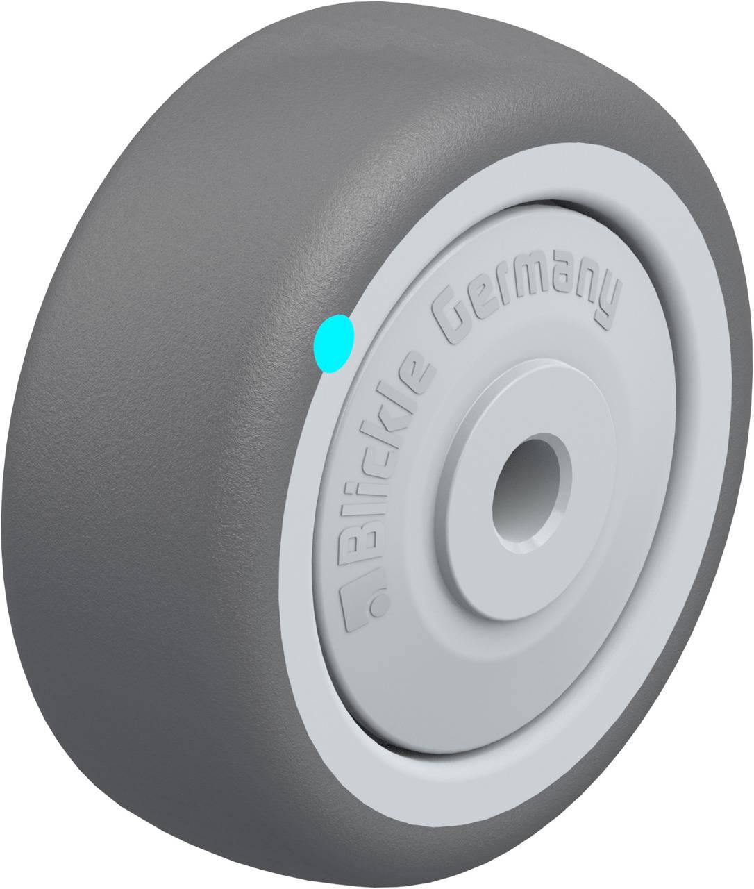 Blickle 842089 PATH 50/6KFD Koło z tworzywa sztucznego Średnica koła: 50 mm Maksymalne obciążenie: 75 kg 1 szt. - obrazek 1