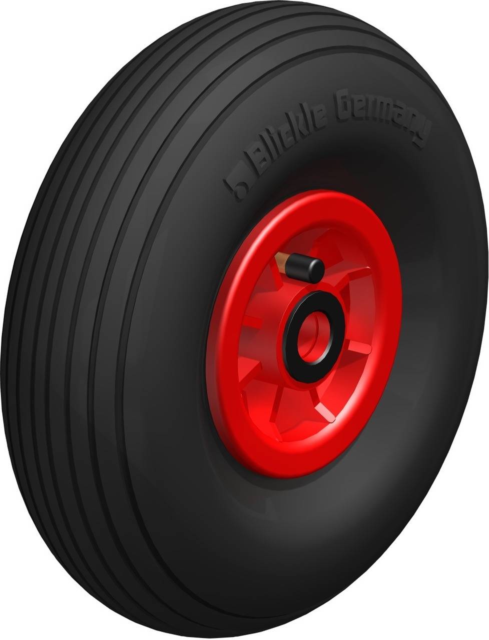 Blickle 536979 PK 260/20-75R-ROT Opona pneumatyczna Średnica koła: 260 mm Maksymalne obciążenie: 150 kg 1 szt. - obrazek 1